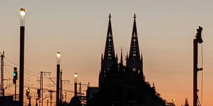 Coilogne Cathedral at Sunset